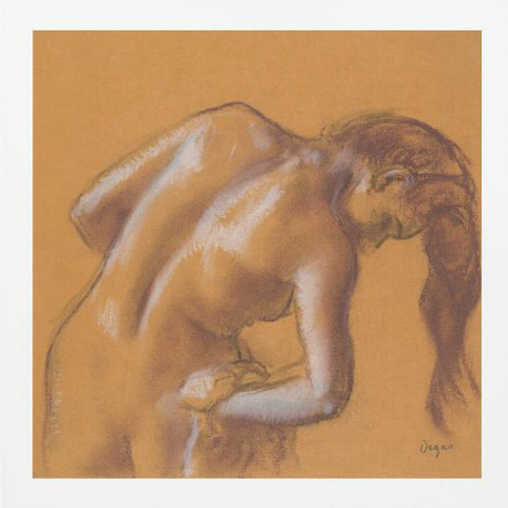 Bather Drying Herself - Poster / Art Print