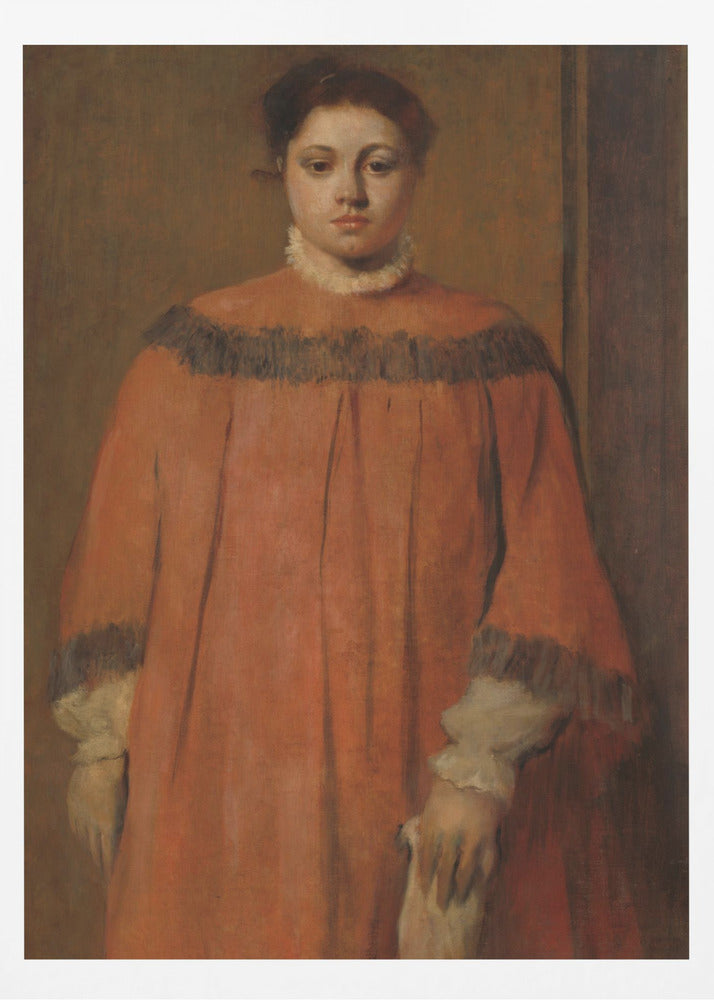 Girl In Red No.2 - Poster / Art Print