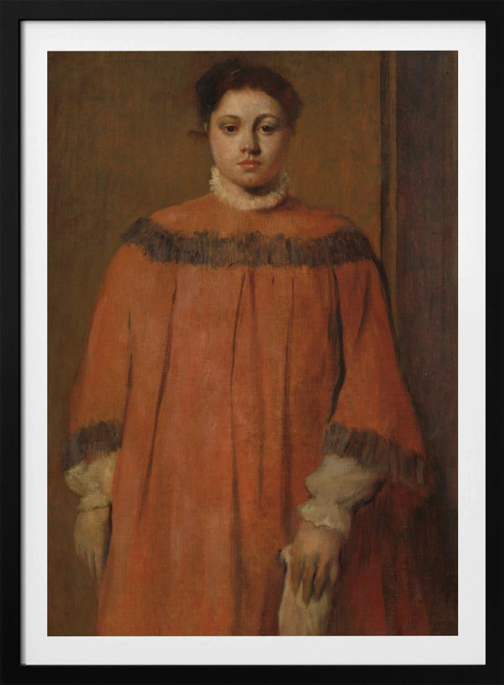 Girl In Red No.2 - Poster / Art Print