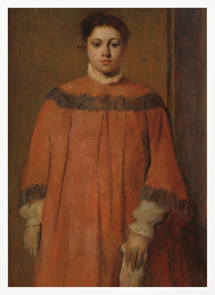 Girl In Red No.2 - Poster / Art Print