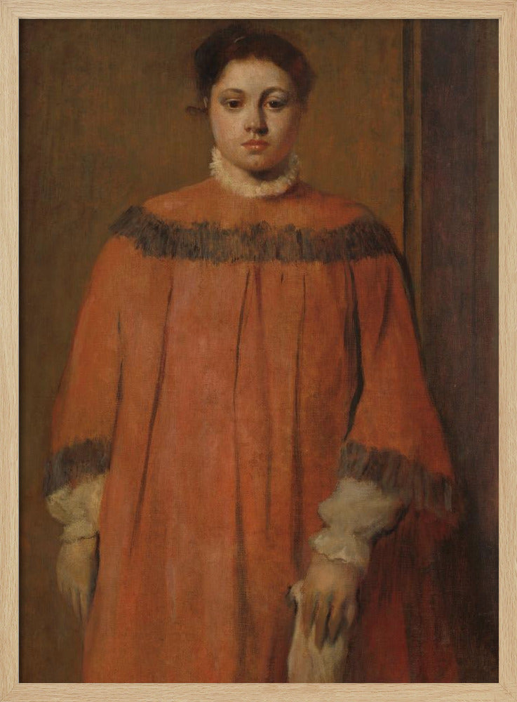 Girl In Red No.2 - Poster / Art Print