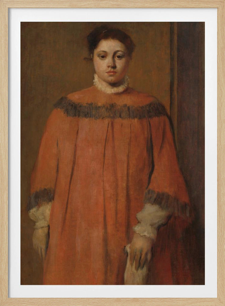 Girl In Red No.2 - Poster / Art Print
