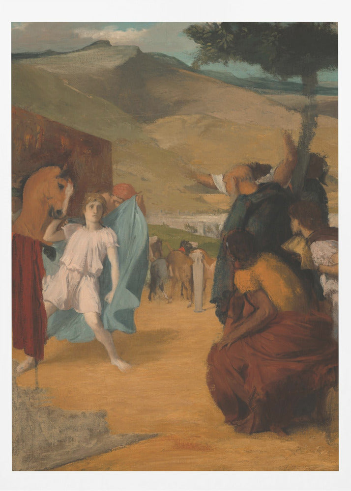 Alexander and Bucephalus No.2 - Poster / Art Print