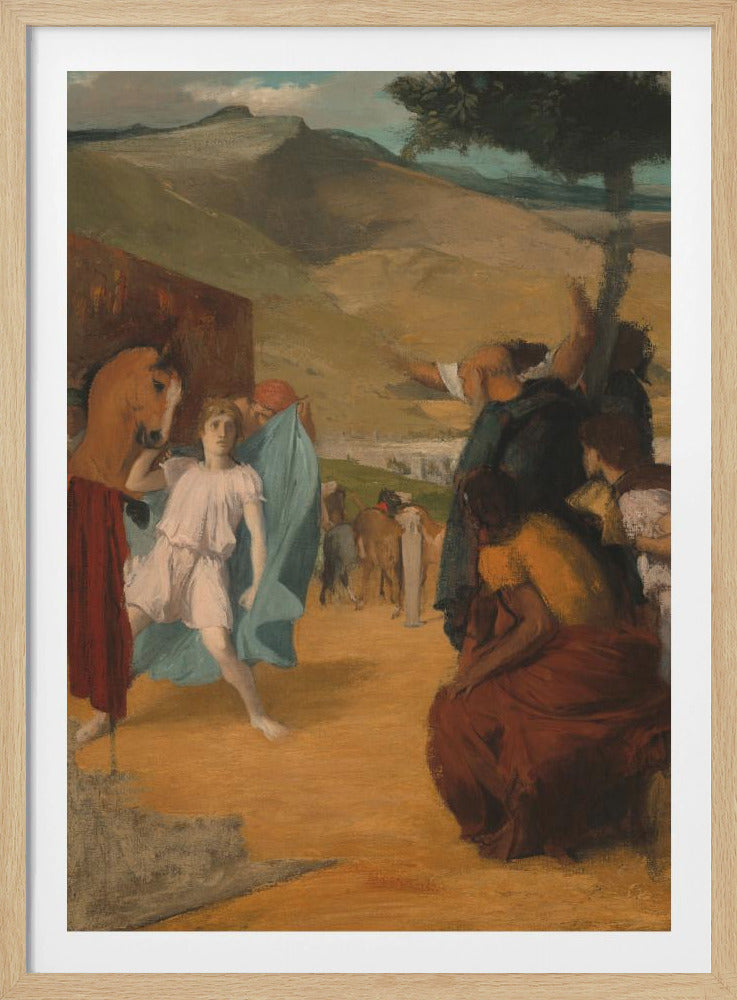 Alexander and Bucephalus No.2 - Poster / Art Print