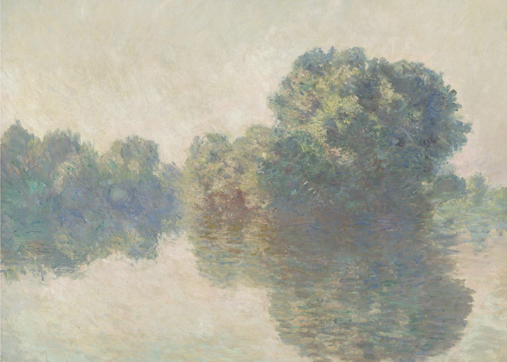Claude Monet's the Seine At Giverny (1897) - Poster / Art Print