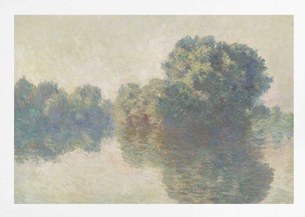 Claude Monet's the Seine At Giverny (1897) - Poster / Art Print