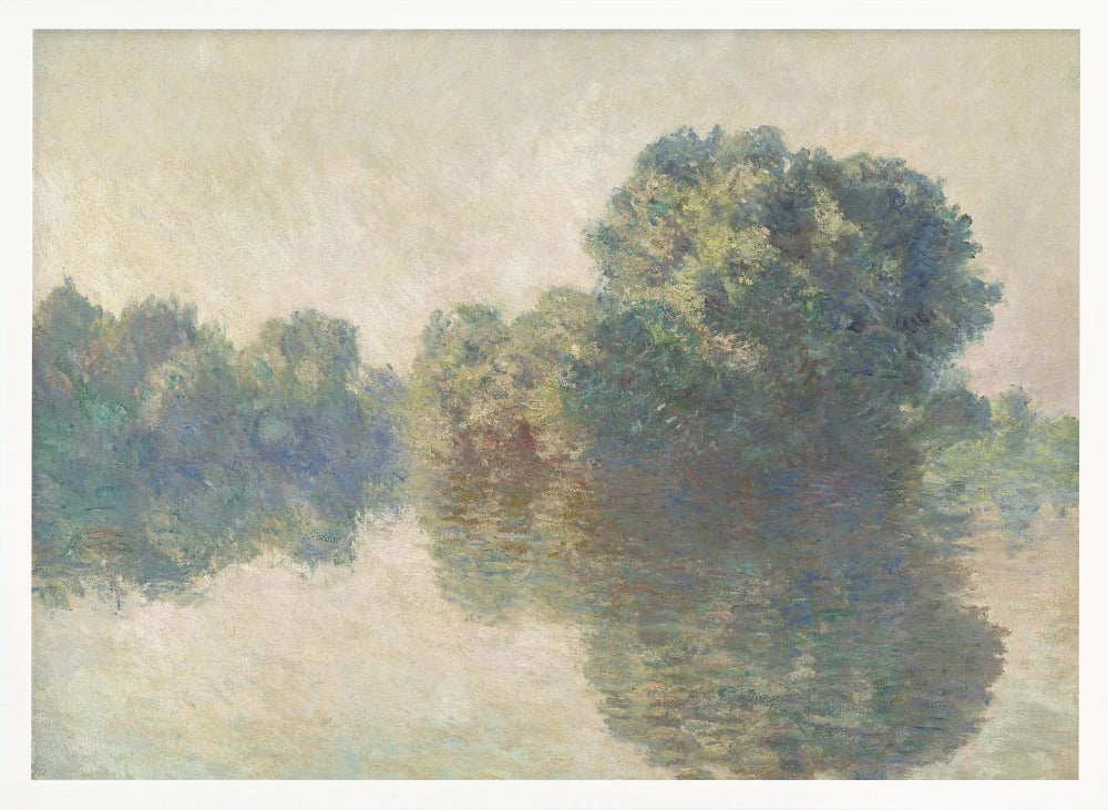 Claude Monet's the Seine At Giverny (1897) - Poster / Art Print