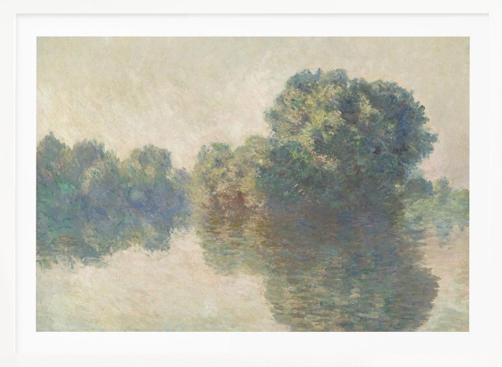 Claude Monet's the Seine At Giverny (1897) - Poster / Art Print