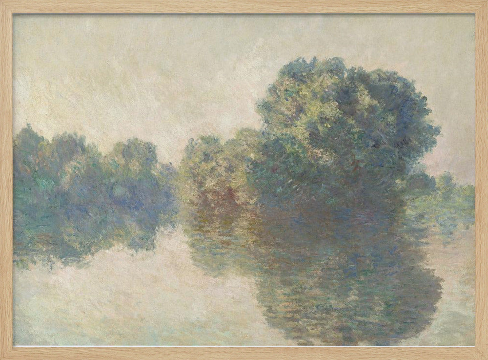 Claude Monet's the Seine At Giverny (1897) - Poster / Art Print