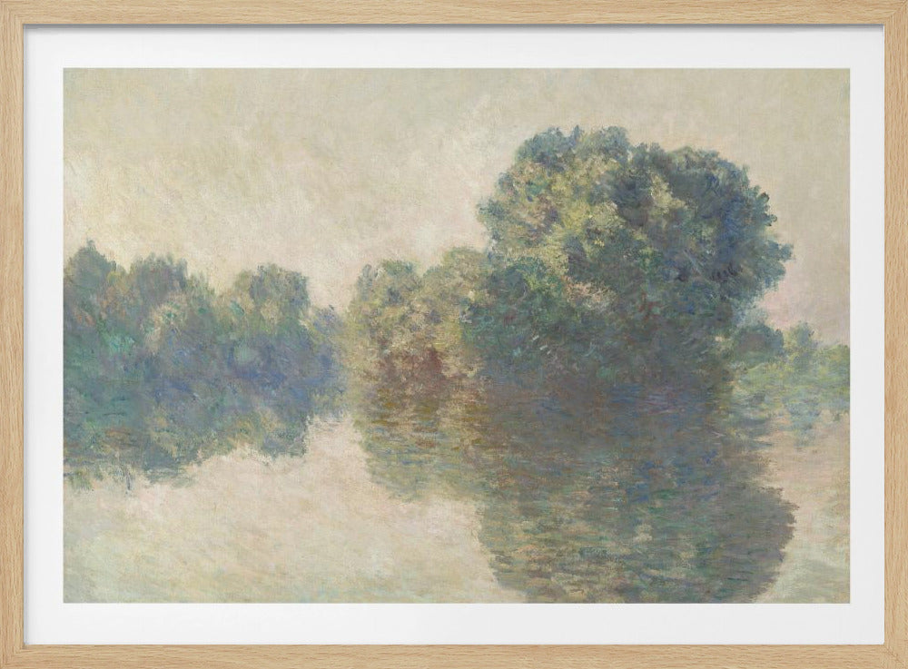Claude Monet's the Seine At Giverny (1897) - Poster / Art Print