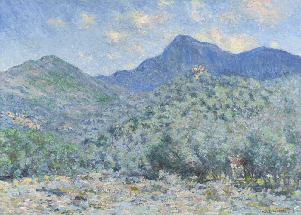 Claude Monet's Valle Buona, Near Bordighera (1884) - Poster / Art Print