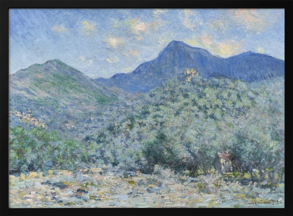 Claude Monet's Valle Buona, Near Bordighera (1884) - Poster / Art Print