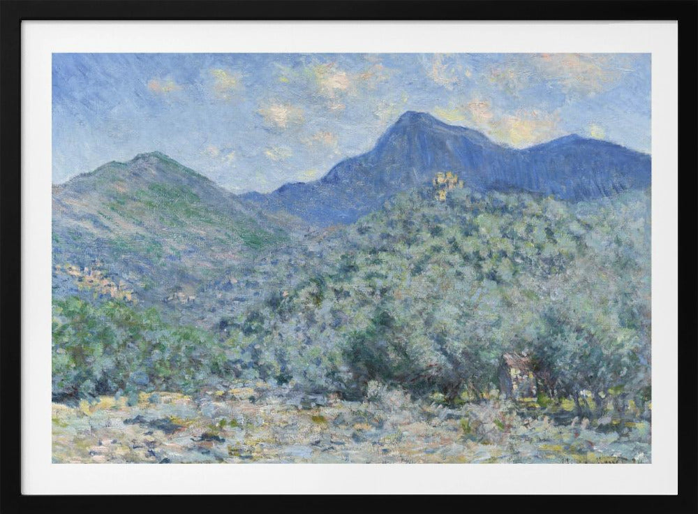 Claude Monet's Valle Buona, Near Bordighera (1884) - Poster / Art Print