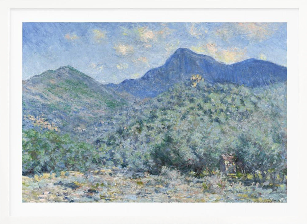 Claude Monet's Valle Buona, Near Bordighera (1884) - Poster / Art Print