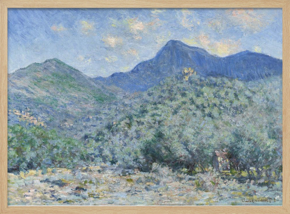 Claude Monet's Valle Buona, Near Bordighera (1884) - Poster / Art Print