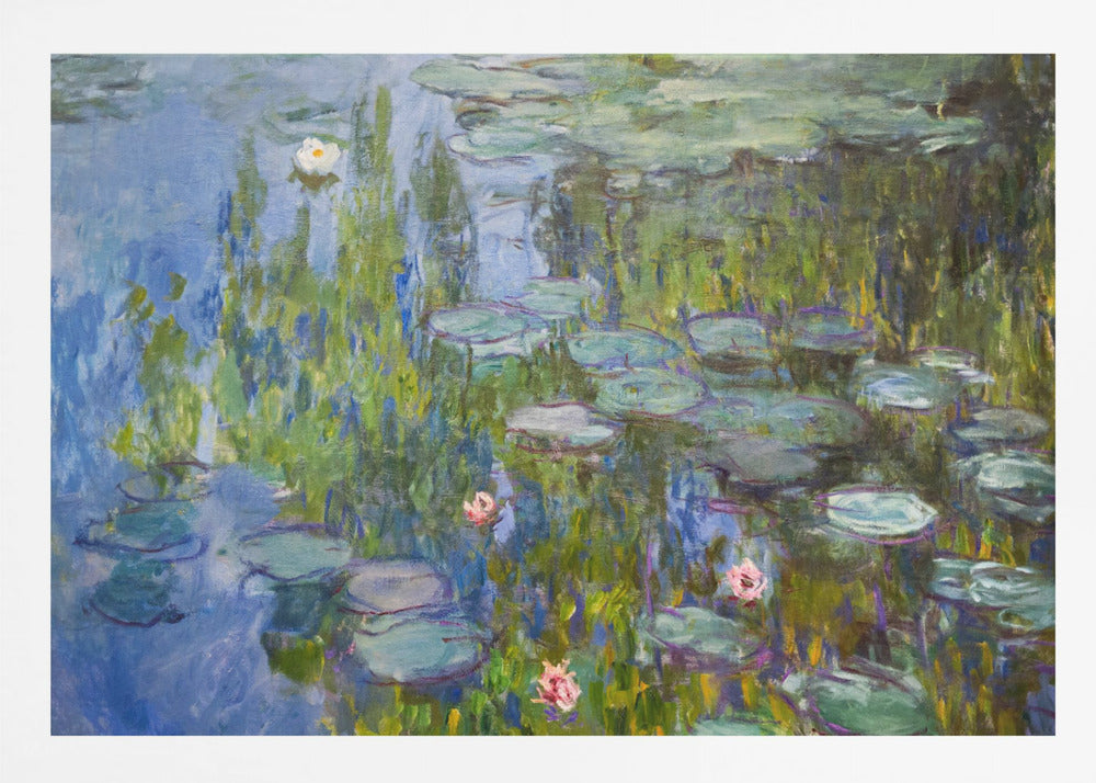 Claude Monet's Water Lilies (1915) - Poster / Art Print