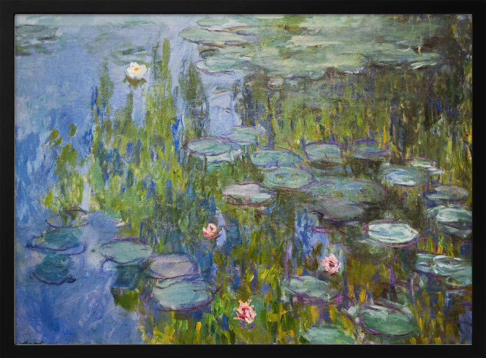Claude Monet's Water Lilies (1915) - Poster / Art Print