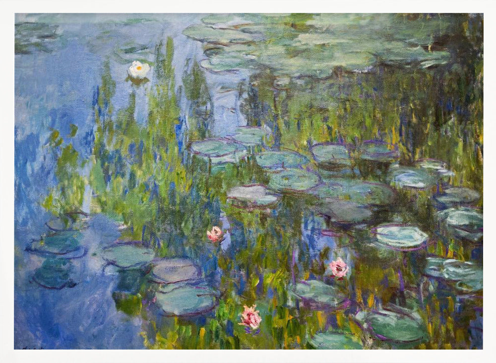 Claude Monet's Water Lilies (1915) - Poster / Art Print