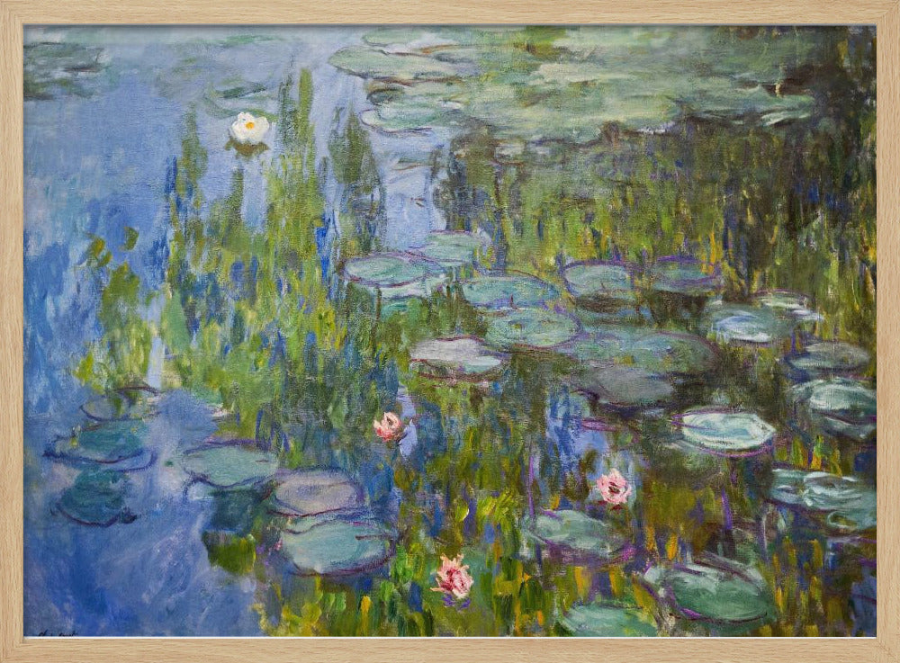 Claude Monet's Water Lilies (1915) - Poster / Art Print