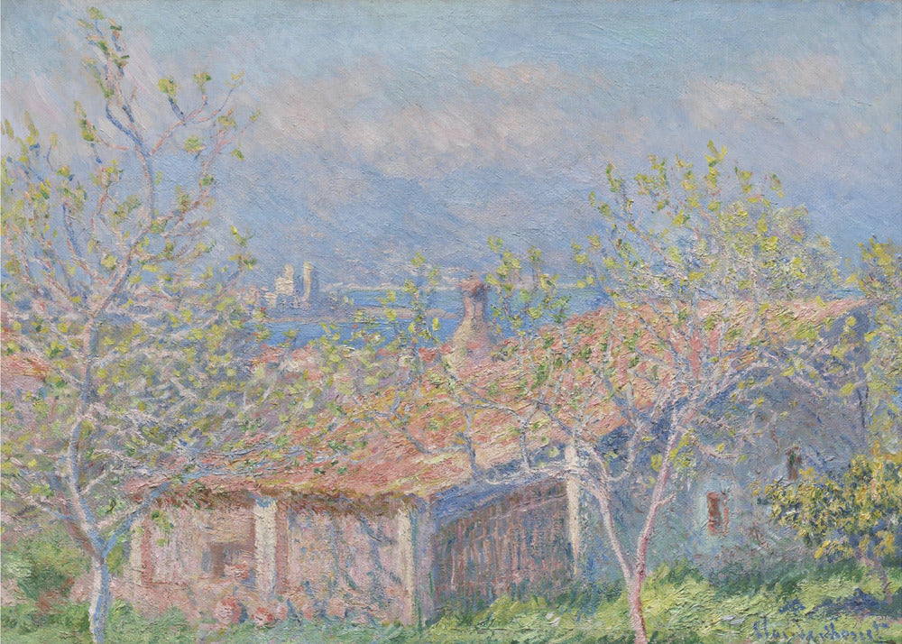 Gardener's House At Antibes (1888) By Claude Monet - Poster / Art Print