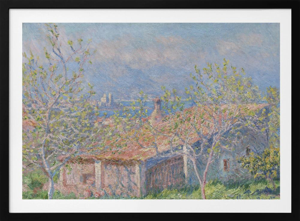Gardener's House At Antibes (1888) By Claude Monet - Poster / Art Print