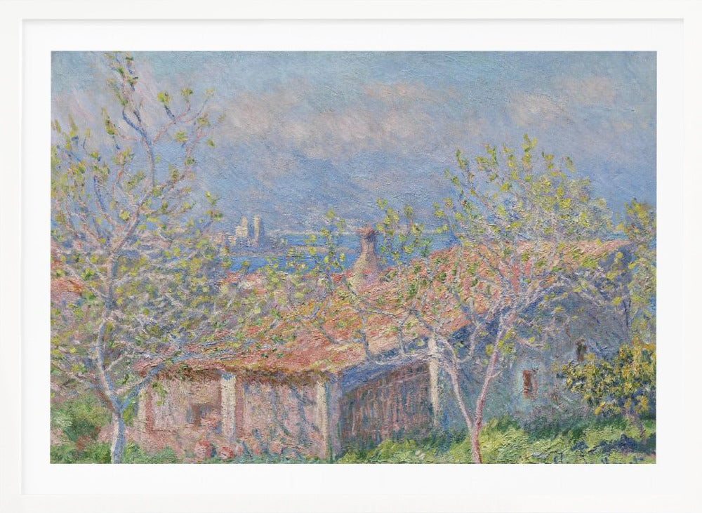 Gardener's House At Antibes (1888) By Claude Monet - Poster / Art Print