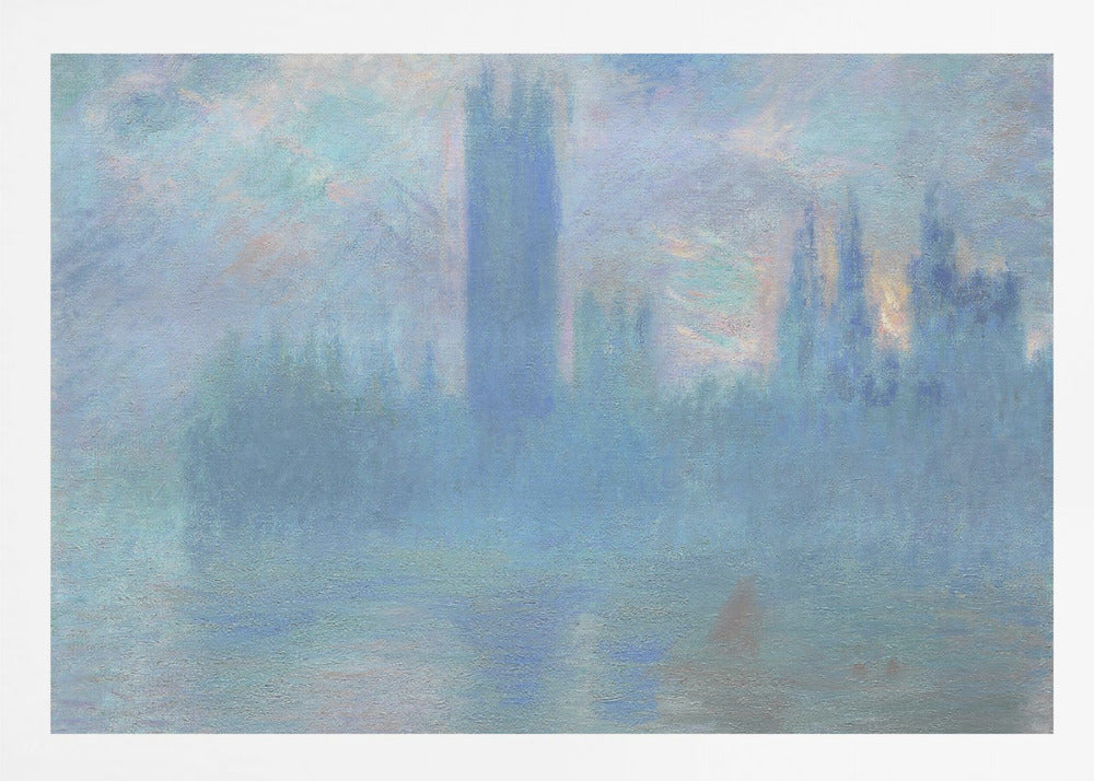 Houses of Parliament, London (1900–1901) By Claude Monet - Poster / Art Print