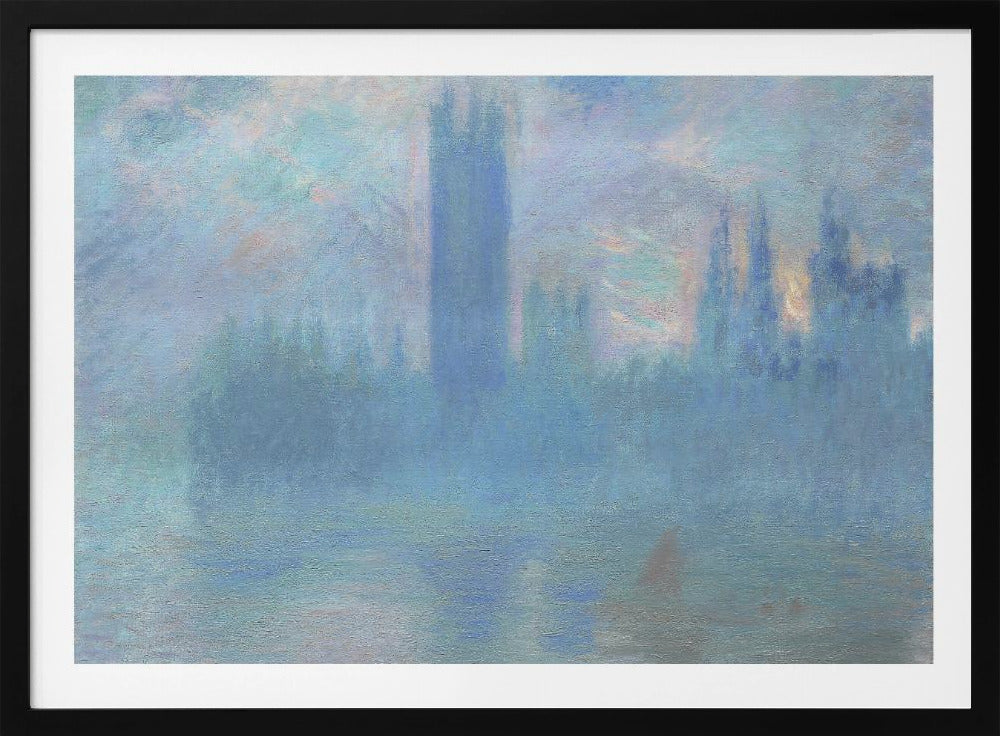 Houses of Parliament, London (1900–1901) By Claude Monet - Poster / Art Print