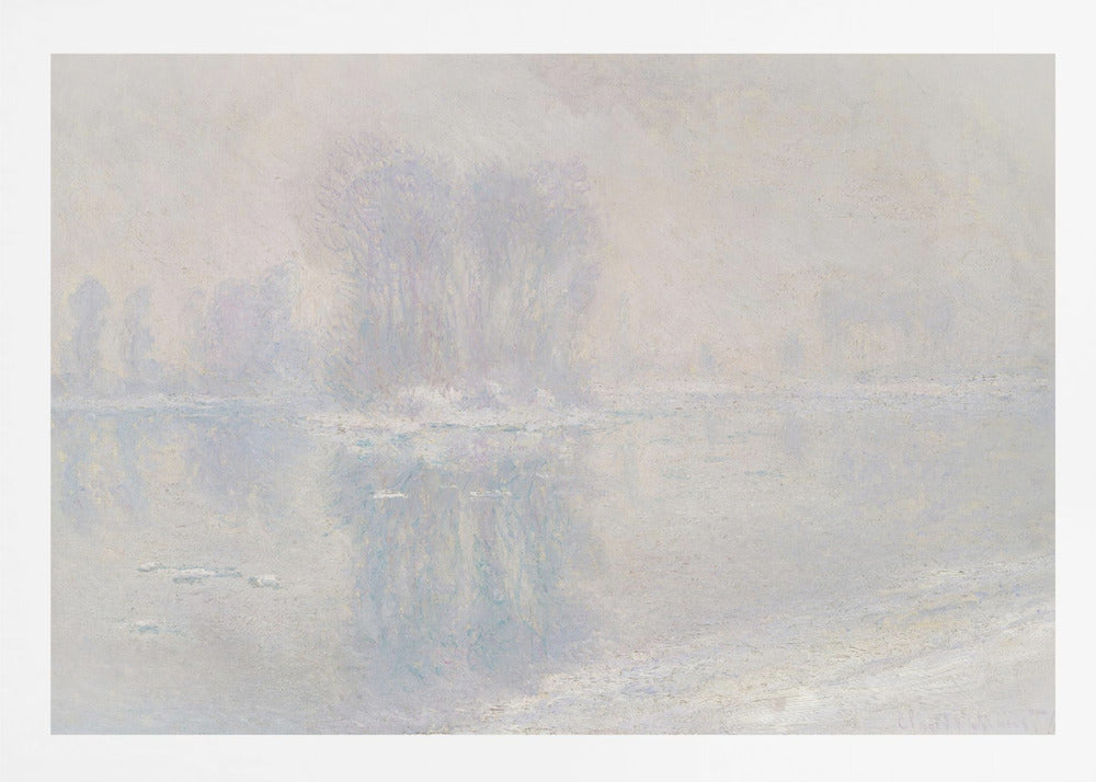 Ice Floes (1893) By Claude Monet - Poster / Art Print