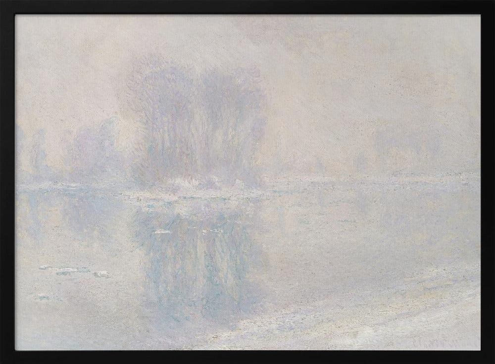 Ice Floes (1893) By Claude Monet - Poster / Art Print