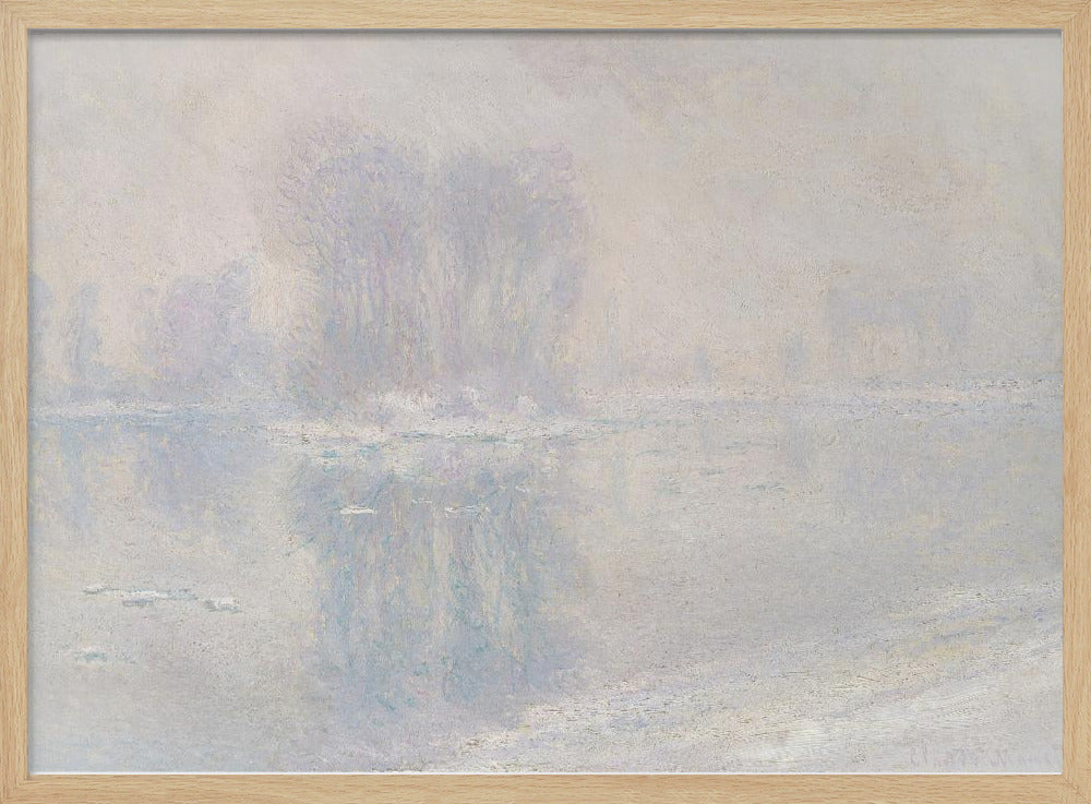Ice Floes (1893) By Claude Monet - Poster / Art Print