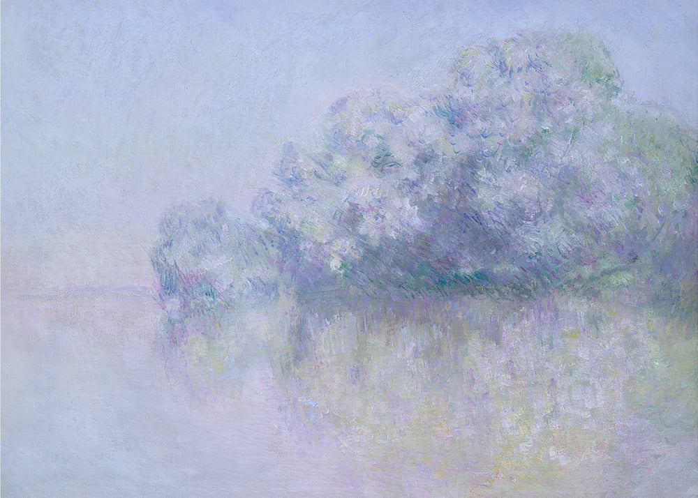 Île Aux Orties Near Vernon (1897) By Claude Monet - Poster / Art Print