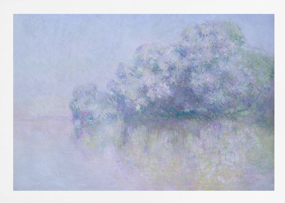 Île Aux Orties Near Vernon (1897) By Claude Monet - Poster / Art Print