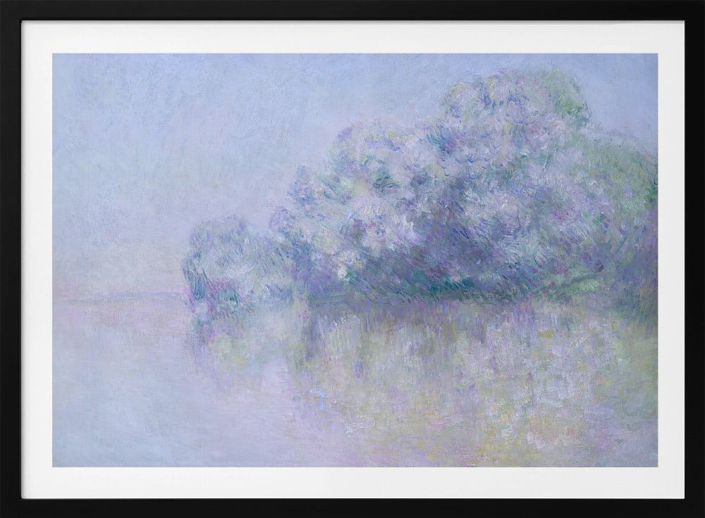 Île Aux Orties Near Vernon (1897) By Claude Monet - Poster / Art Print