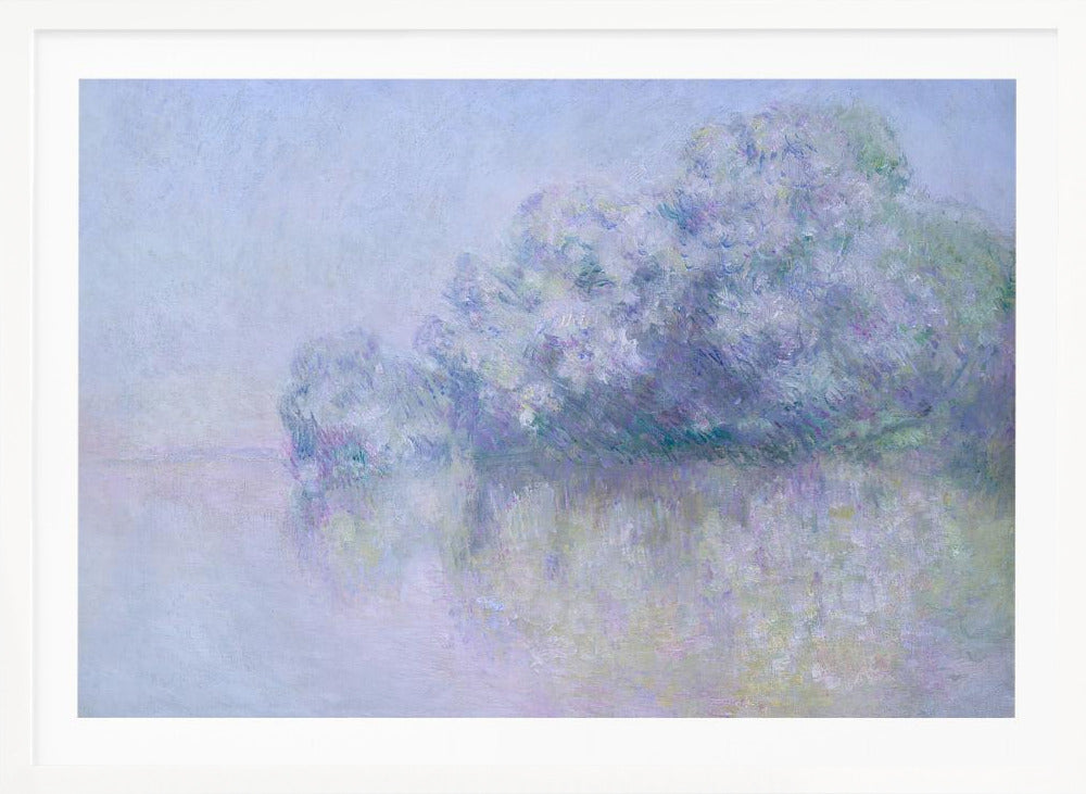 Île Aux Orties Near Vernon (1897) By Claude Monet - Poster / Art Print