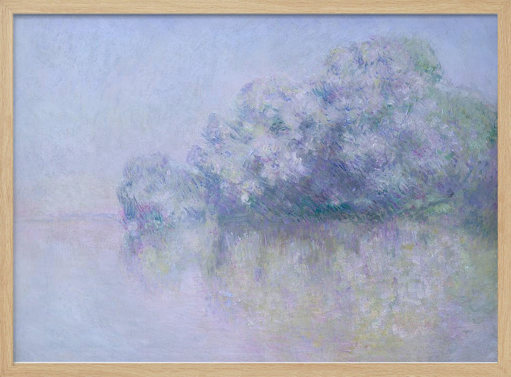 Île Aux Orties Near Vernon (1897) By Claude Monet - Poster / Art Print