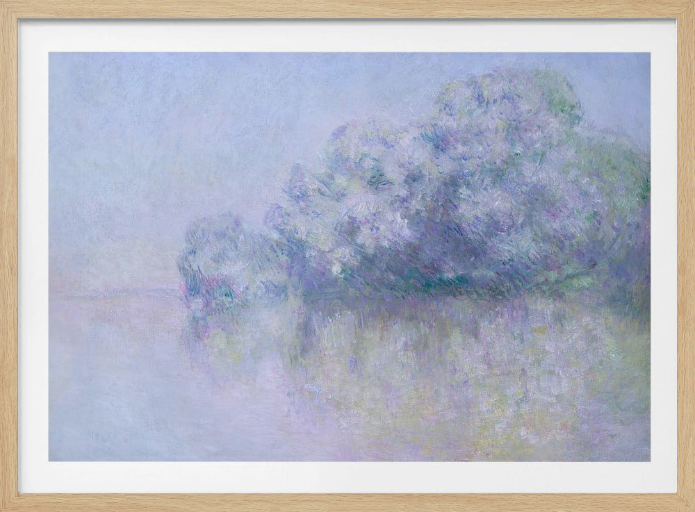 Île Aux Orties Near Vernon (1897) By Claude Monet - Poster / Art Print
