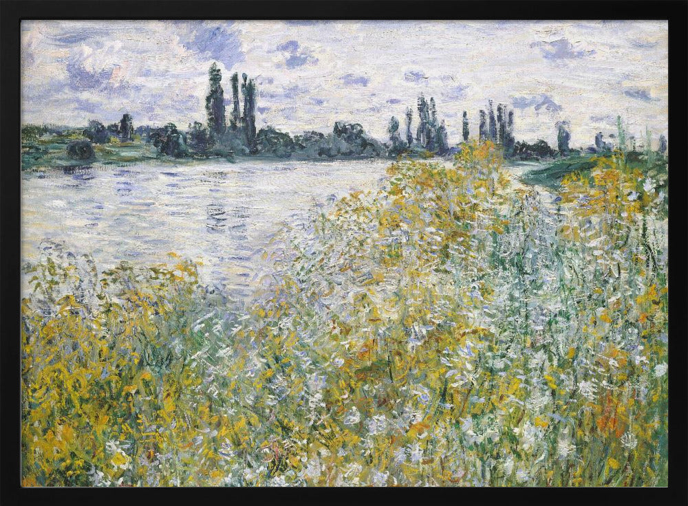 Île Aux Fleurs Near Vétheuil (1880) By Claude Monet - Poster / Art Print