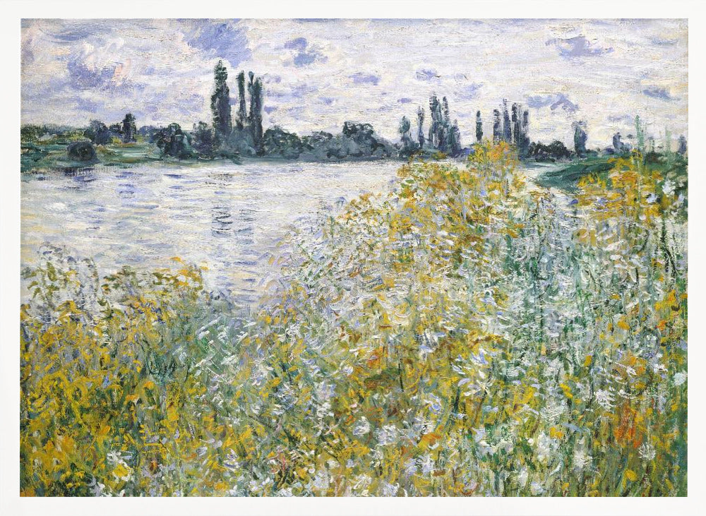 Île Aux Fleurs Near Vétheuil (1880) By Claude Monet - Poster / Art Print