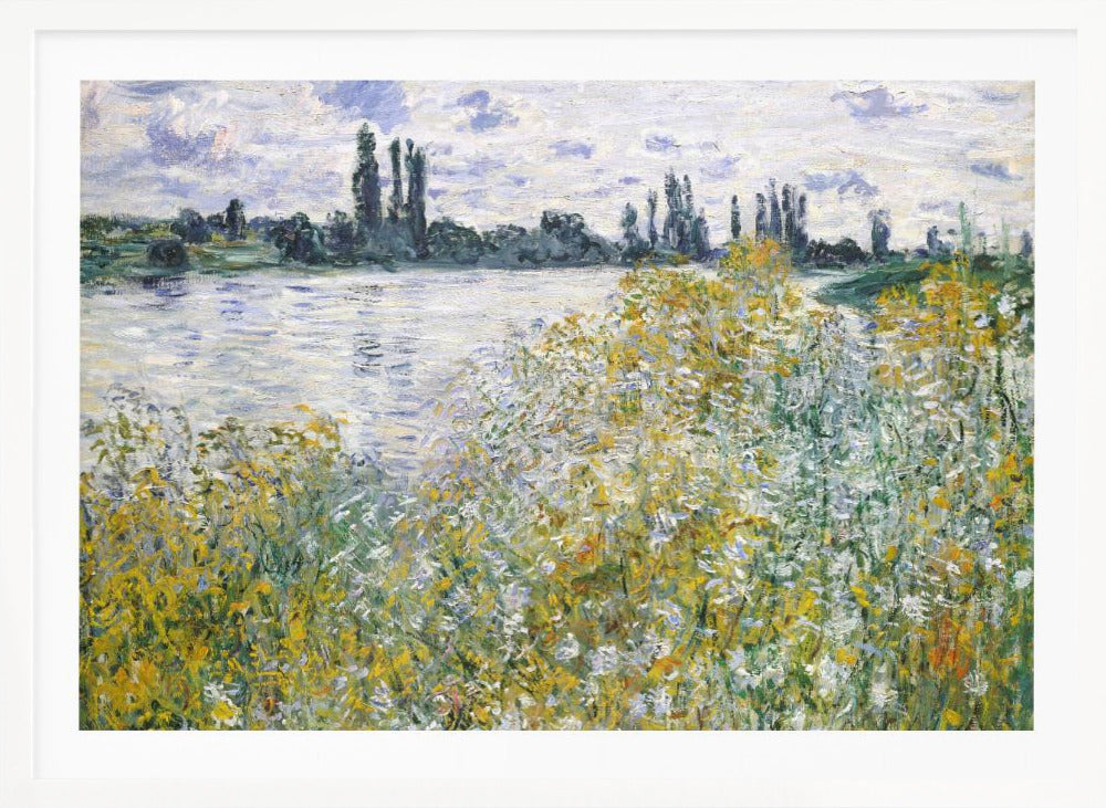 Île Aux Fleurs Near Vétheuil (1880) By Claude Monet - Poster / Art Print