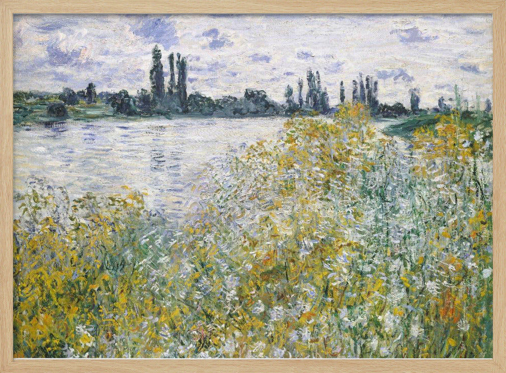 Île Aux Fleurs Near Vétheuil (1880) By Claude Monet - Poster / Art Print