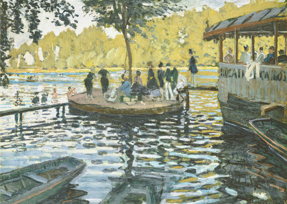 La Grenouillère (1869) By Claude Monet - Poster / Art Print