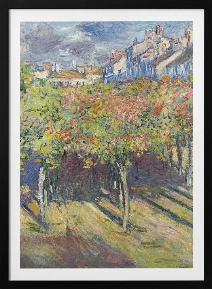 Le Cours Du 14 Juillet Vu De La Maison De Claude Monet - Poster / Art Print