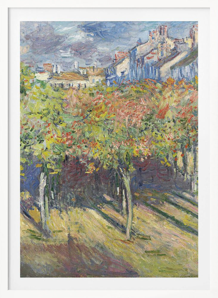 Le Cours Du 14 Juillet Vu De La Maison De Claude Monet - Poster / Art Print