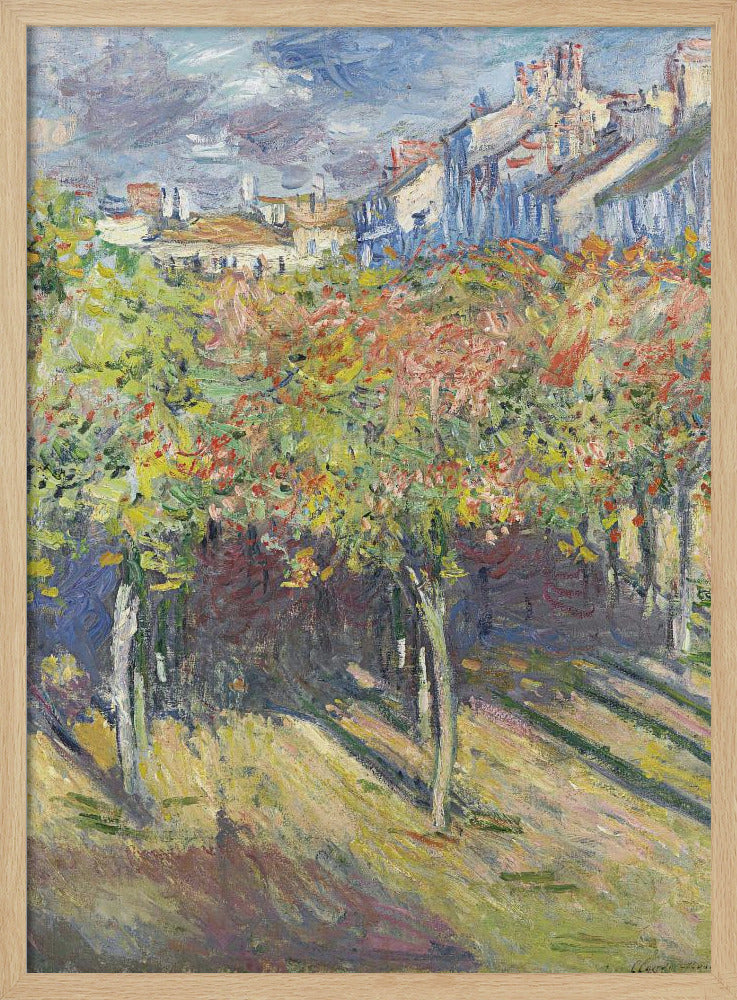 Le Cours Du 14 Juillet Vu De La Maison De Claude Monet - Poster / Art Print
