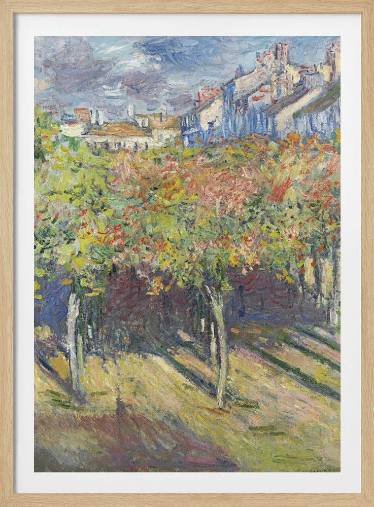 Le Cours Du 14 Juillet Vu De La Maison De Claude Monet - Poster / Art Print