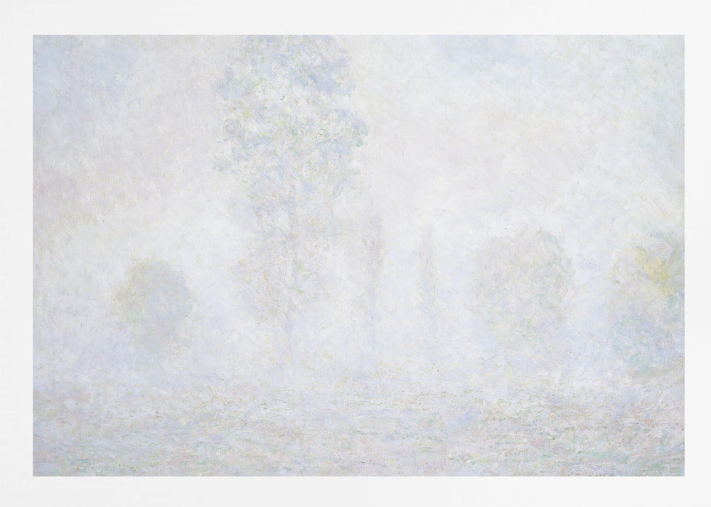 Morning Haze (1875) By Claude Monet - Poster / Art Print