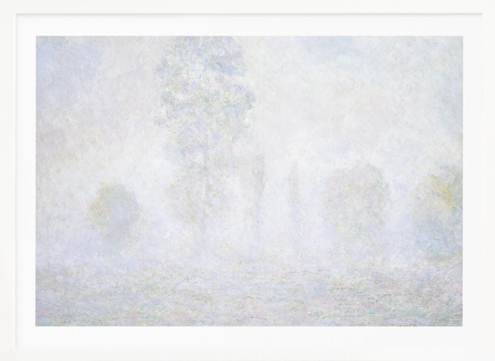 Morning Haze (1875) By Claude Monet - Poster / Art Print