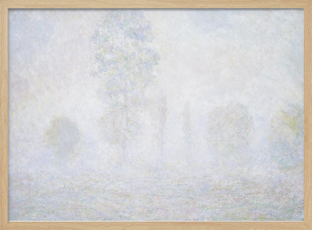 Morning Haze (1875) By Claude Monet - Poster / Art Print