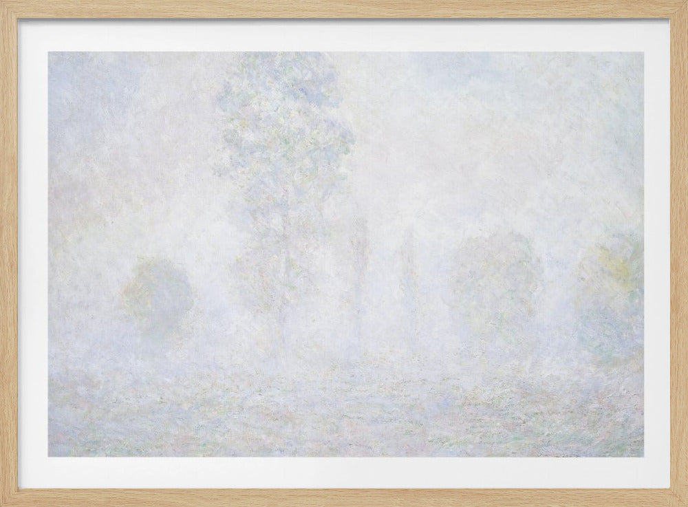 Morning Haze (1875) By Claude Monet - Poster / Art Print